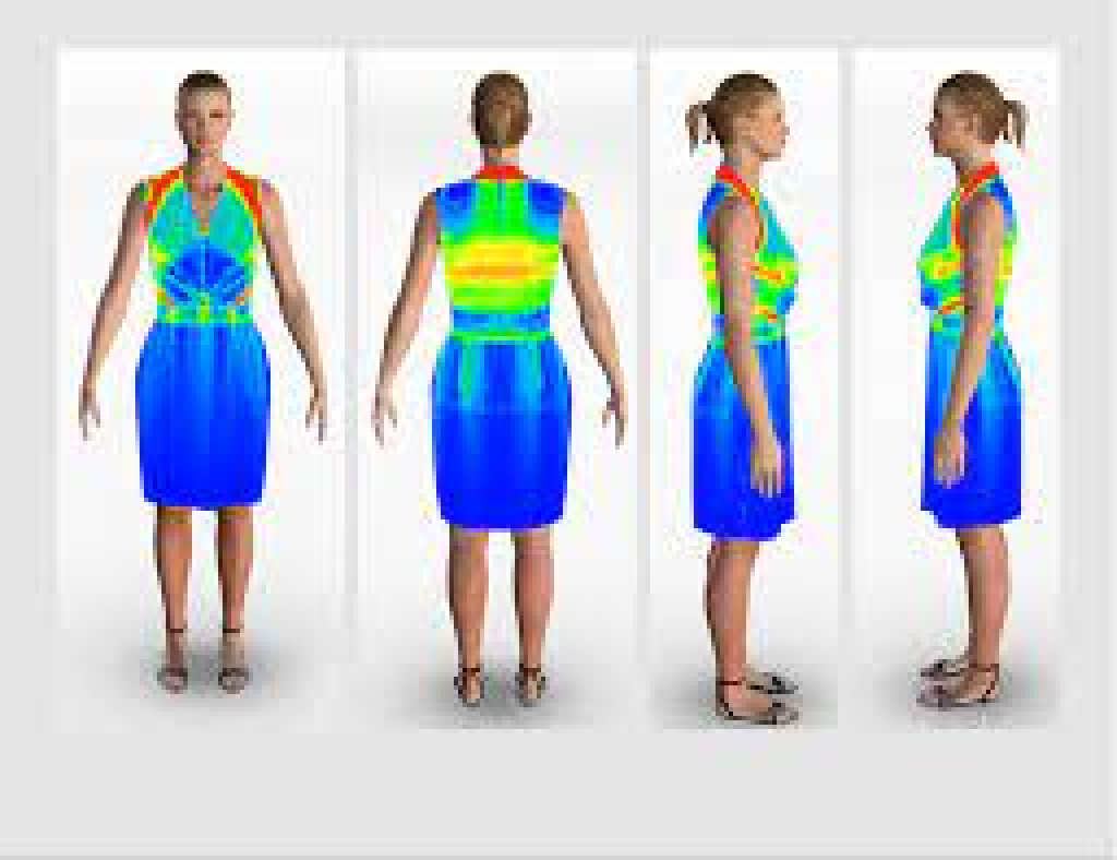 Visualização de modelo no do optitex 3D - software para indústria têxtil